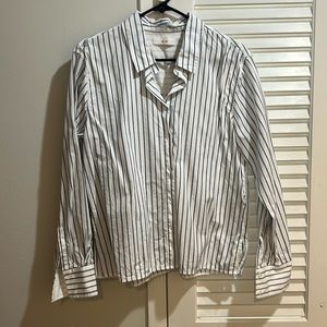 Co striped button down
